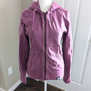 American Giant heavyweight hoodie in lavender XS